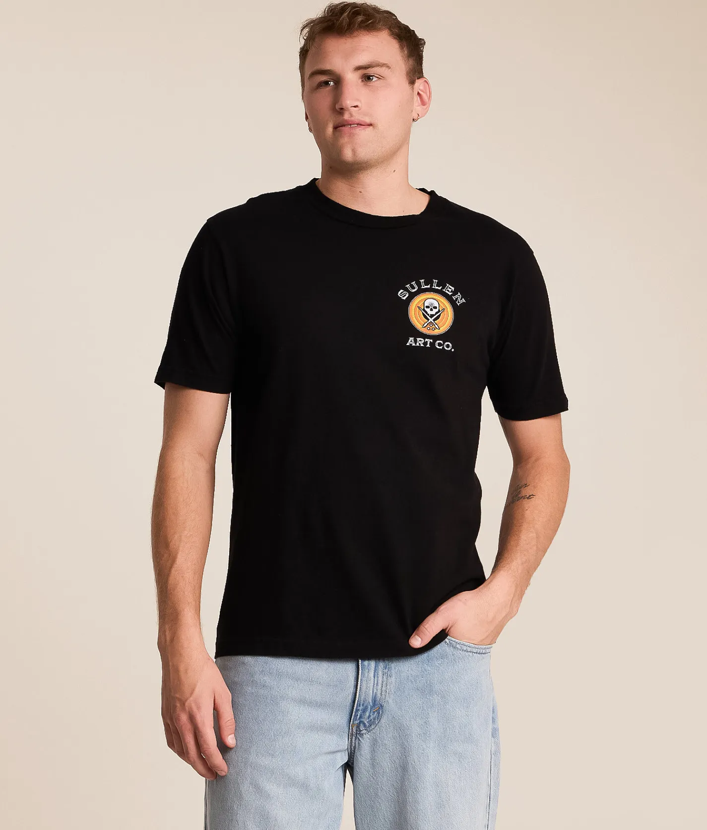 Sullen Self Care T-Shirt Jet Black Online