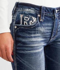 Jeans|Bottoms | Rock Revival Semah Mid-Rise Tailored Boot Stretch Jean Semah MT202
