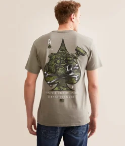 Graphic T-Shirts | Howitzer Semper Vigilans T-Shirt Moonmist