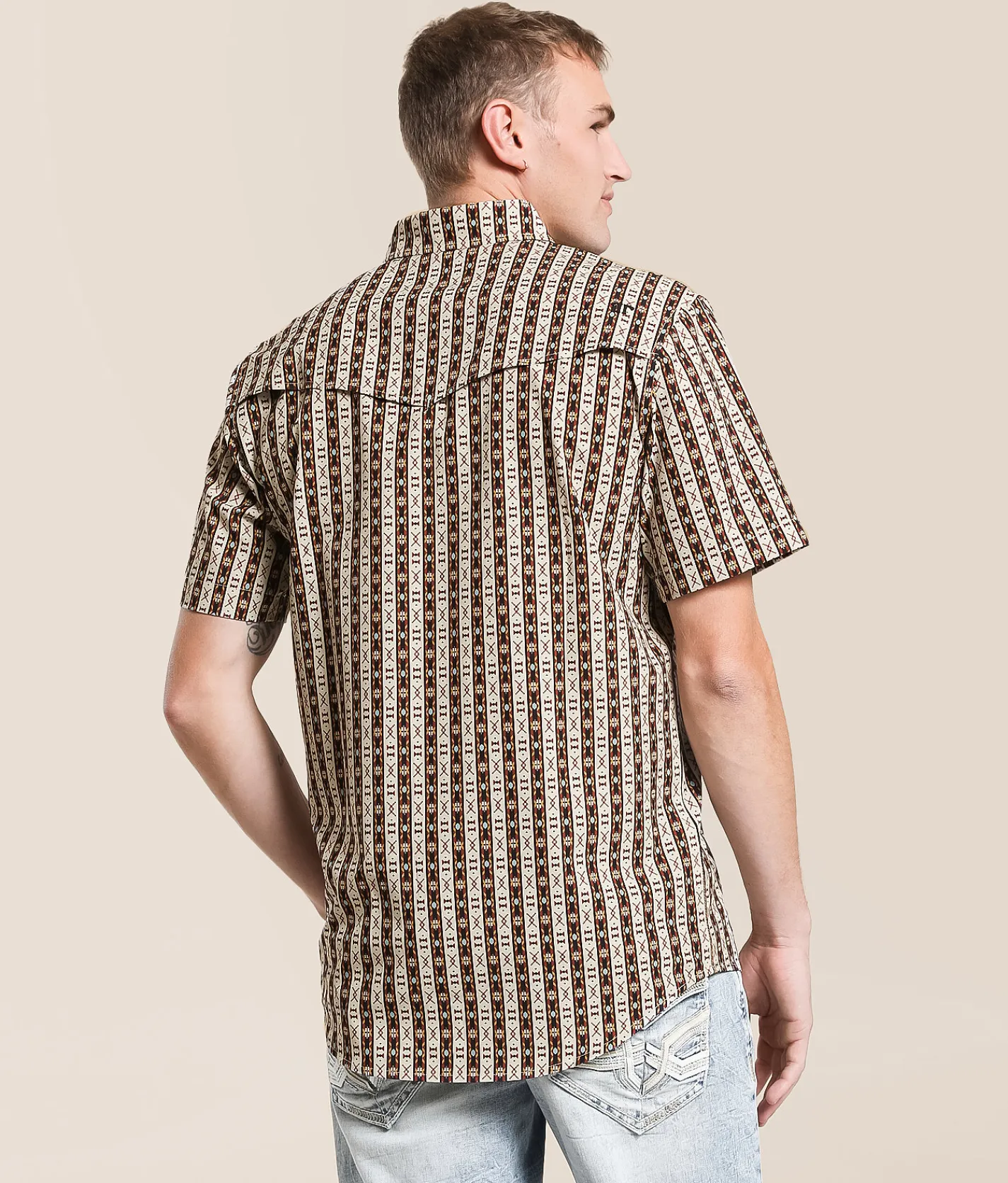 Ferrell Senior Performance Stretch Shirt Cream Discount
