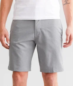 Bottoms|Shorts | BKE Sentry Hybrid Stretch Walkshort Light Grey