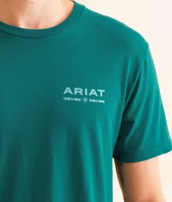 Ariat Serape Four Up T-Shirt Mediterranea