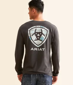 Ariat Serape Island Shield T-Shirt Vintage Black Best