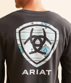 Ariat Serape Island Shield T-Shirt Vintage Black Best