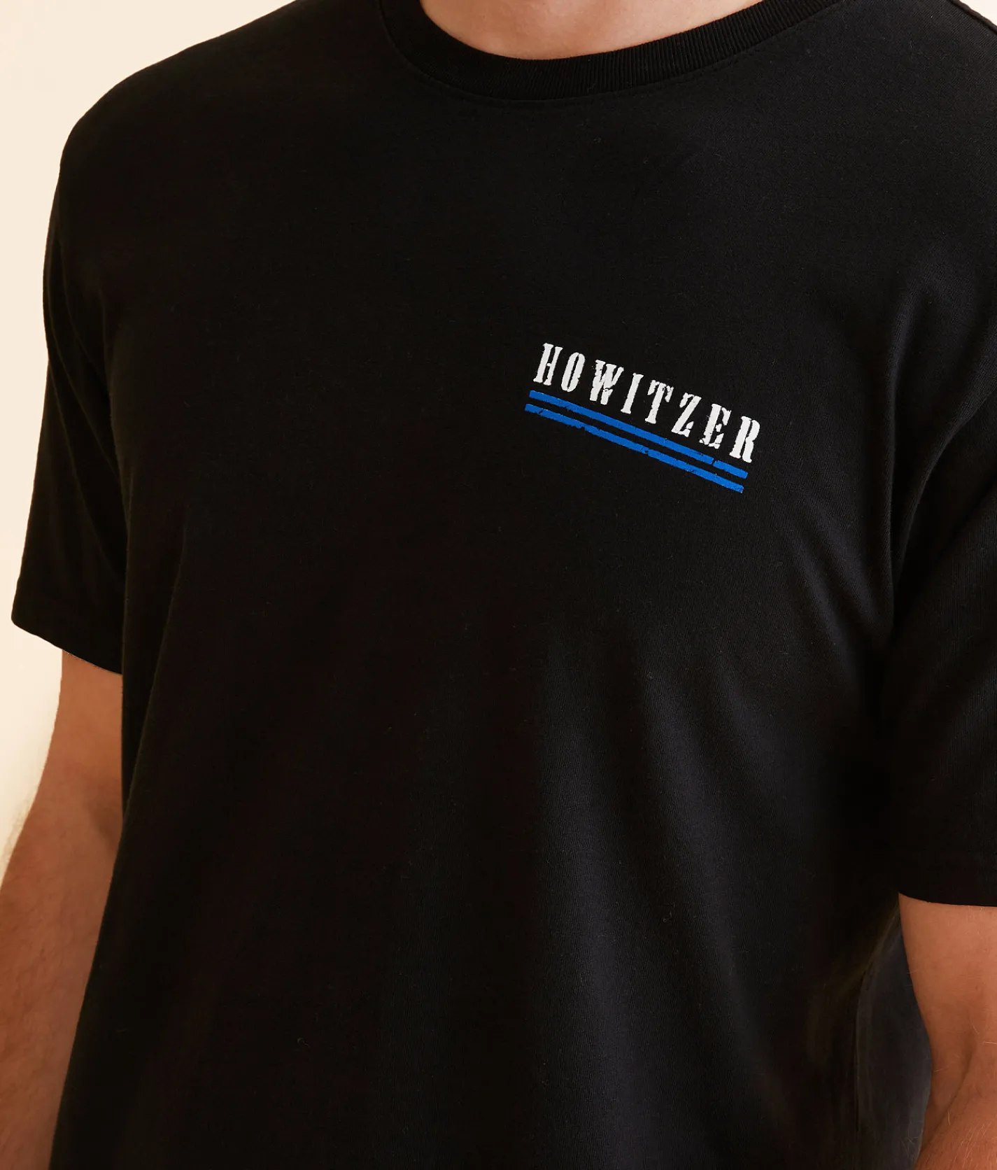 Howitzer Serve T-Shirt Black Hot