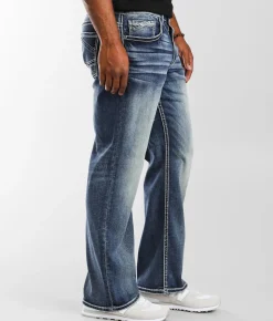 Sale Jeans|Bottoms | BKE Seth Straight Stretch Jean Santa Cruz
