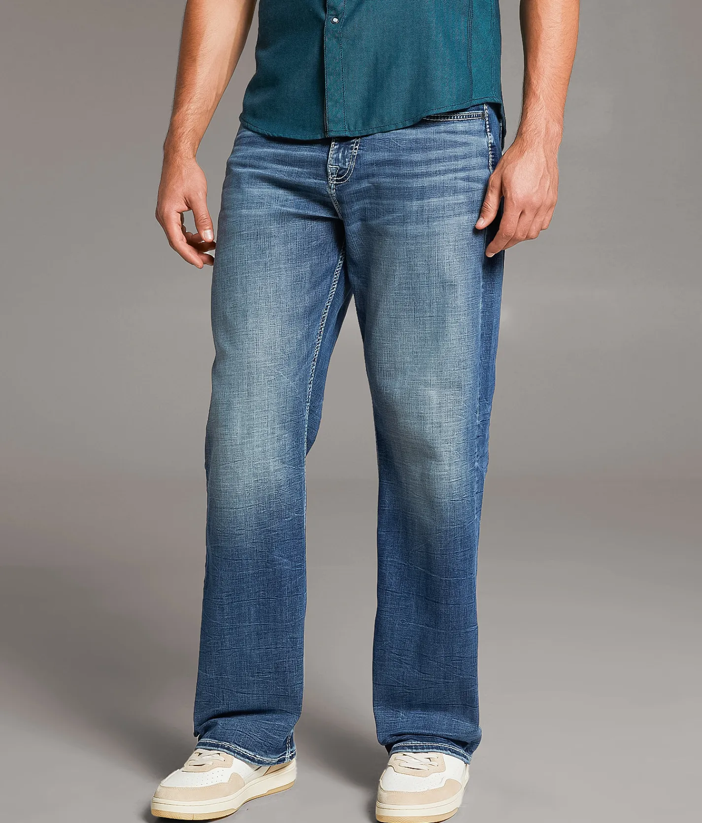 Jeans | BKE Seth Straight Stretch Jean Archeron