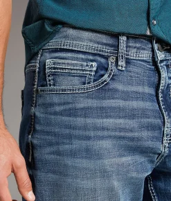 Jeans | BKE Seth Straight Stretch Jean Archeron