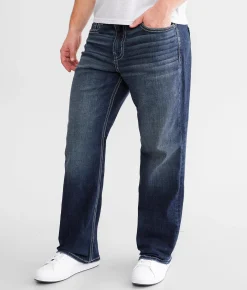 Sale Jeans|Bottoms | BKE Seth Straight Stretch Jean Speckle