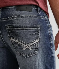 BKE Seth Straight Stretch Jean Eckwood Best