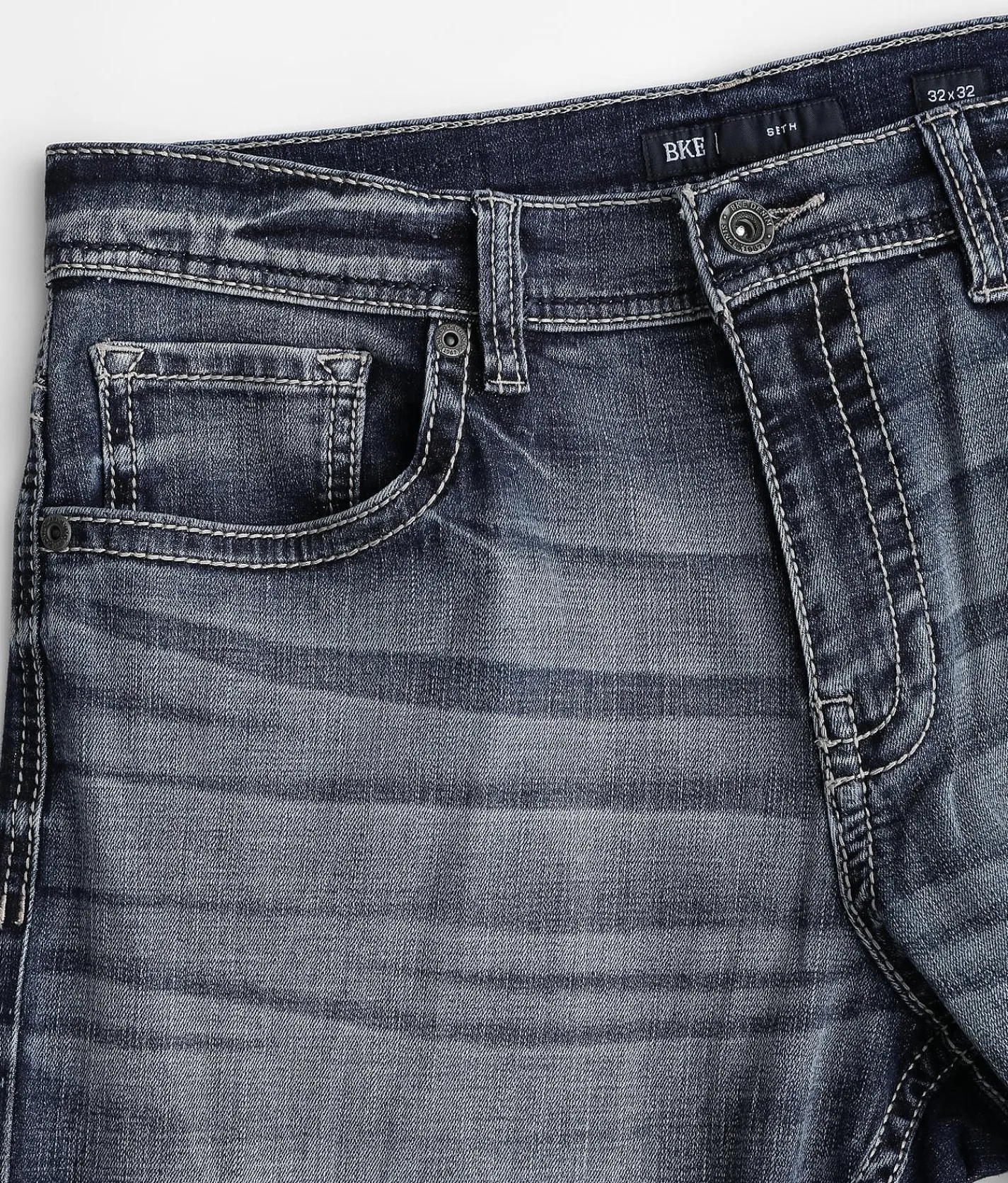 BKE Seth Straight Stretch Jean Eckwood Best