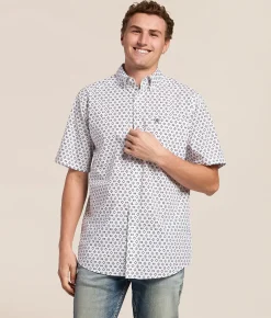 Tops | Ariat Seton Classic Shirt White