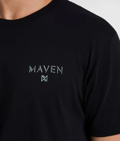 Maven Co-op Shadowed T-Shirt Black New