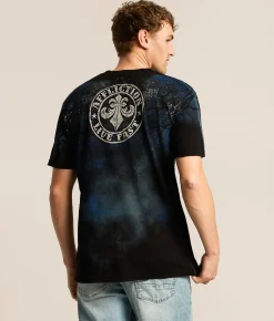 Affliction Shadow T-Shirt Black Clearance
