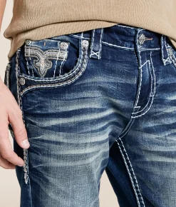 Rock Revival Shane Straight Stretch Jean Shane J203 New