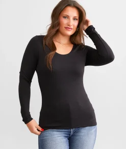 Buckle Black Shaping & Smoothing Ribbed Top Cream Best