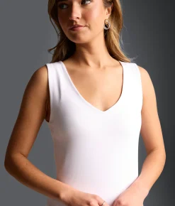 Buckle Black Shaping & Smoothing Tank Top White Online