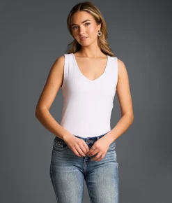 Buckle Black Shaping & Smoothing Tank Top White Online