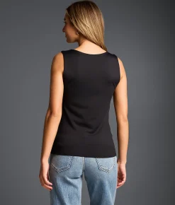 Buckle Black Shaping & Smoothing Tank Top Simply Taupe New