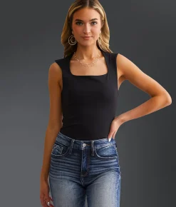 Tops | Buckle Black Shaping & Smoothing Tank Top Black