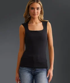 Tops | Buckle Black Shaping & Smoothing Tank Top Black