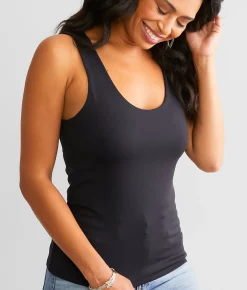 Buckle Black Shaping & Smoothing Tank Top Black Outlet