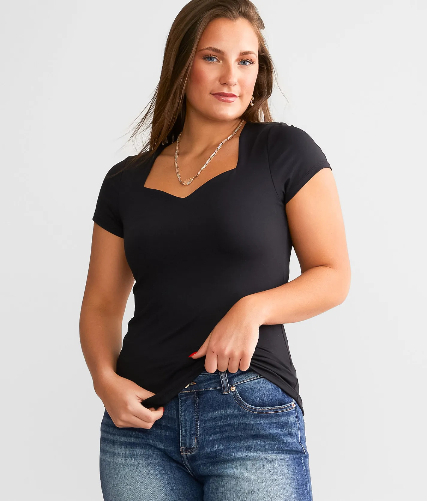 Buckle Black Shaping & Smoothing Top Black Online