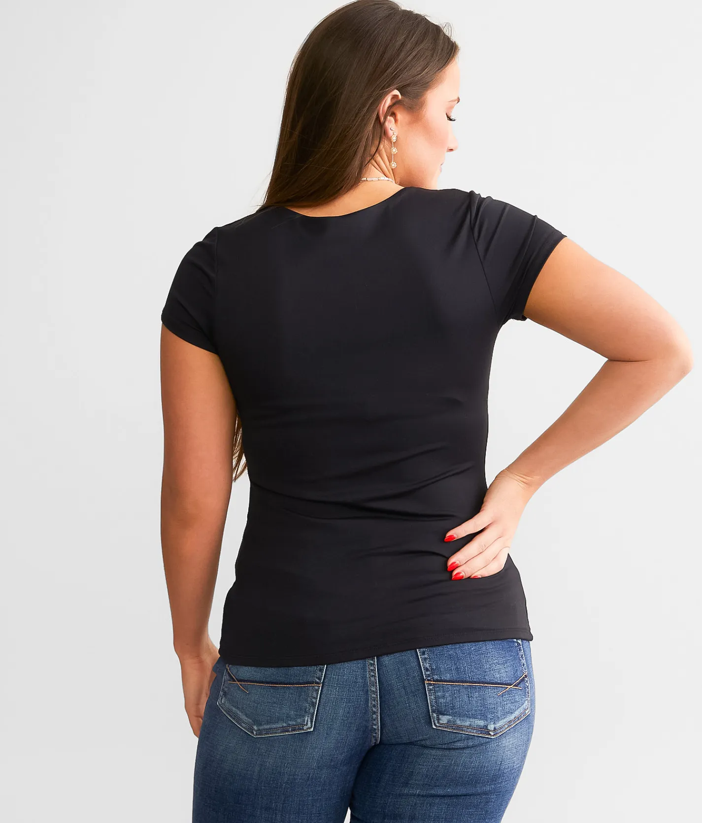 Buckle Black Shaping & Smoothing Top Black Online
