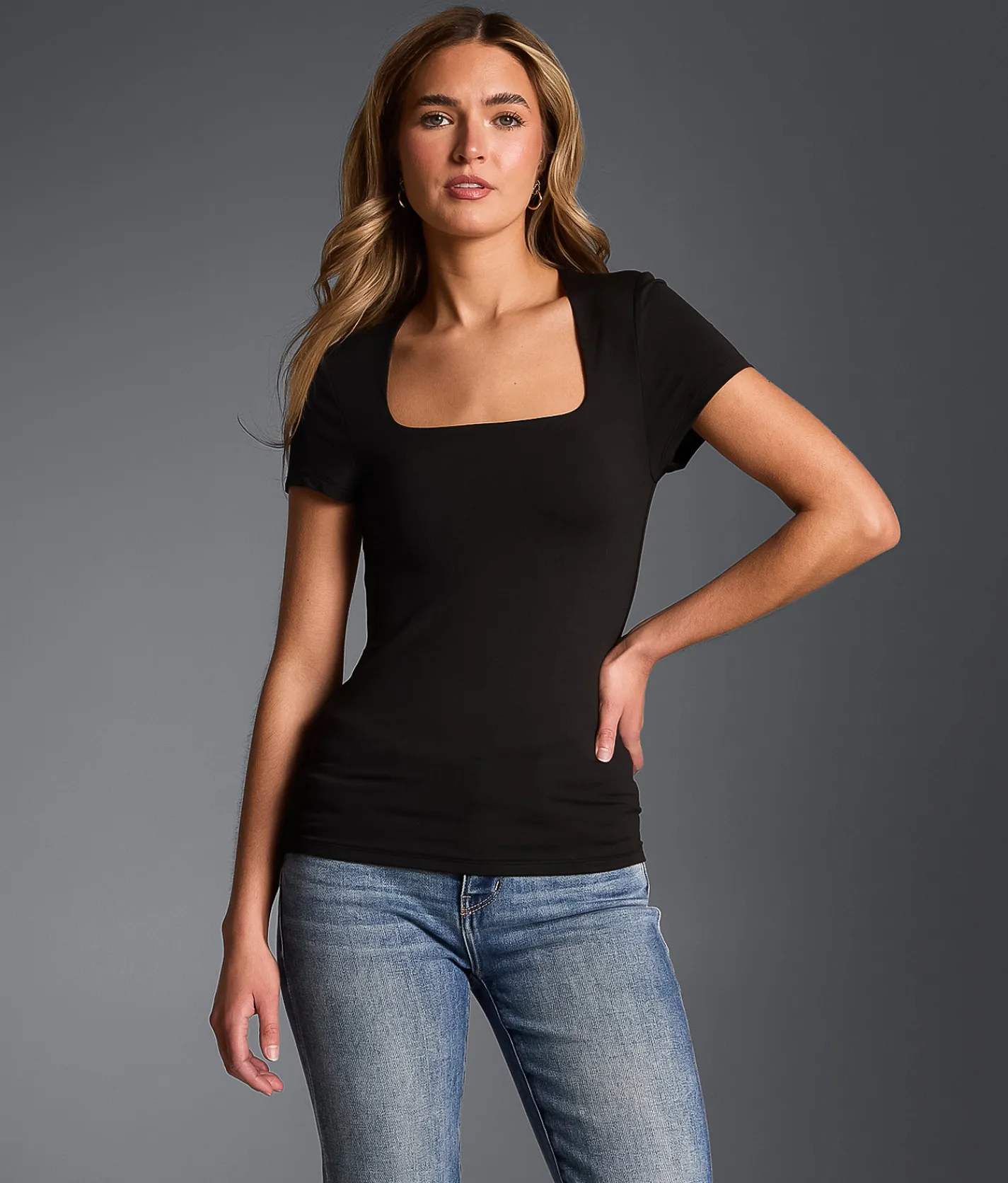 Buckle Black Shaping & Smoothing Top Black