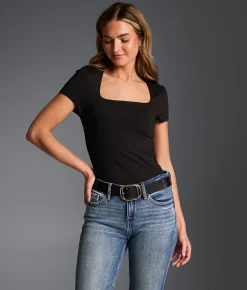 Buckle Black Shaping & Smoothing Top Black