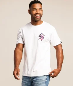 Tops|Graphic T-Shirts | Sullen Shattered T-Shirt White
