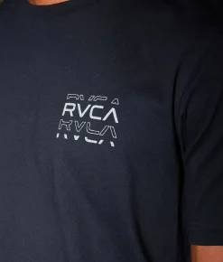 Tops|Graphic T-Shirts | RVCA Shatter T-Shirt Black