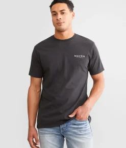 Graphic T-Shirts | Maven Co-op Shearing Dagaz T-Shirt Faded Black