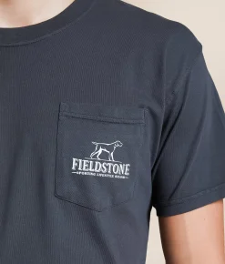 Fieldstone Shed Hunt Lab T-Shirt Pepper