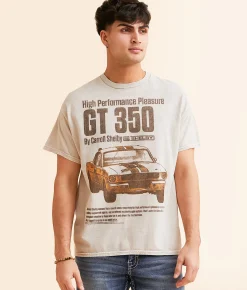 Goodie Two Sleeves Shelby GT350 T-Shirt Natural New