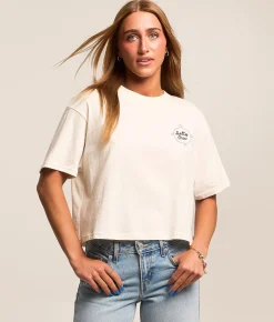 Tops | Salty Crew Shellbrate Skimmer T-Shirt Off White