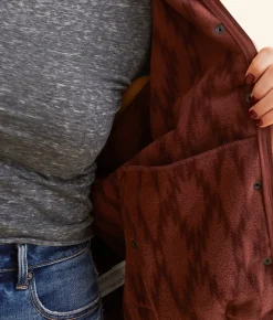 Ariat Sherpa Blocked Jacket Tonal Port Print Sale