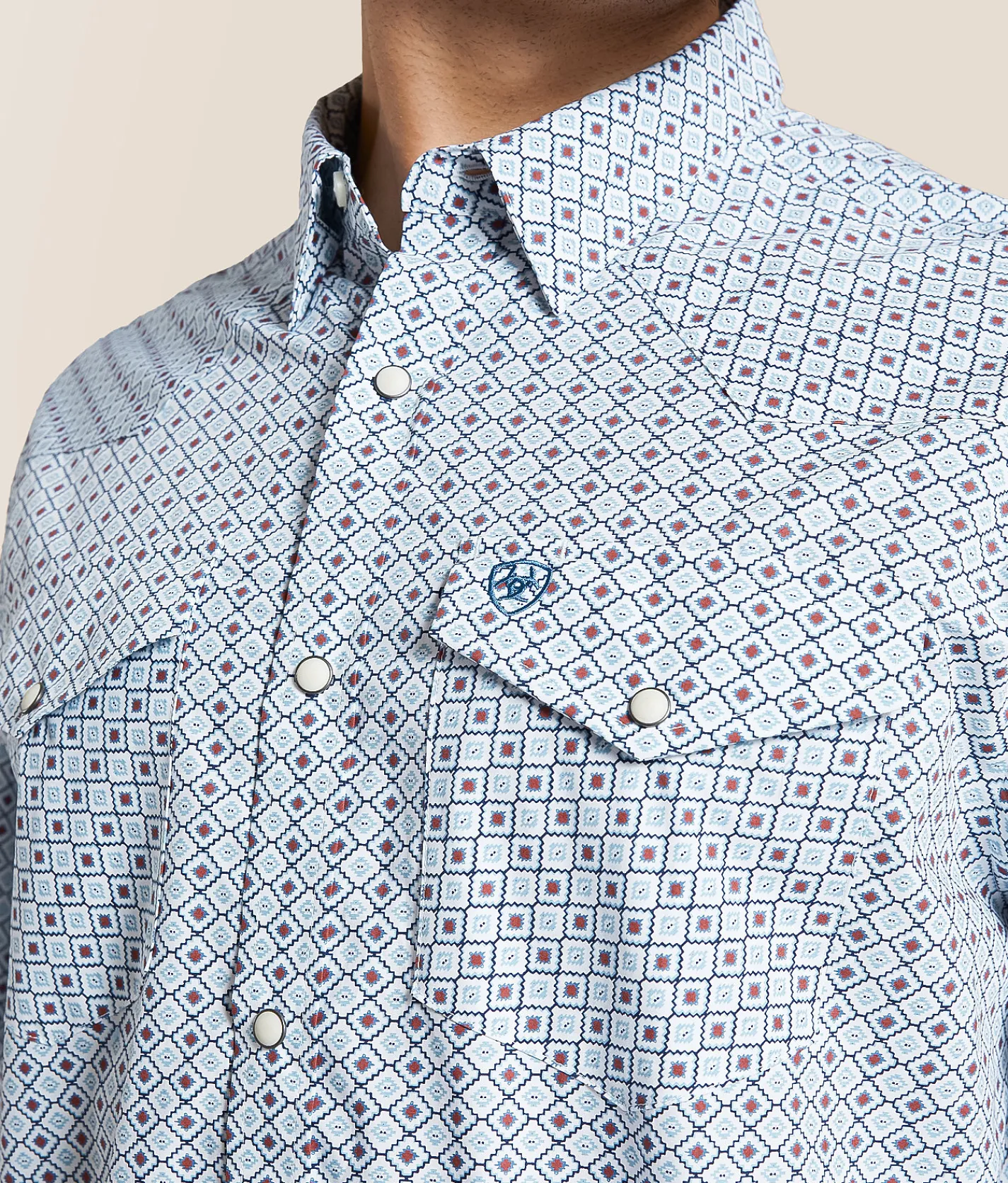 Tops | Ariat Sherwyn Classic Shirt White