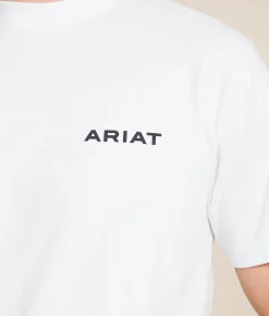 Ariat Shield Of Our Lands T-Shirt White Best