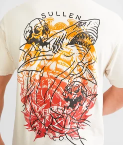 Graphic T-Shirts | Sullen Shipwrecked T-Shirt Moonbeam