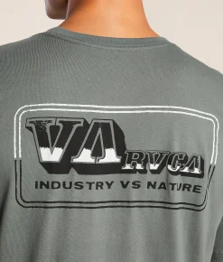 RVCA Shop Class T-Shirt Sage Leaf Sale