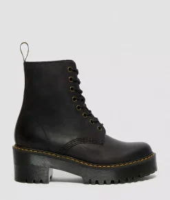 Dr. Martens Shriver Hi Wyoming Leather Boot Black Best