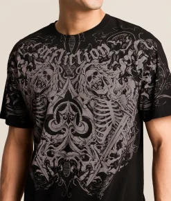 Affliction Shrouded Burden T-Shirt Black