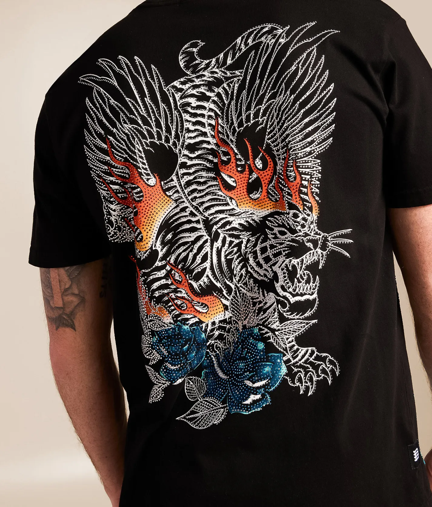 Affliction Silent Stalk T-Shirt Black Discount