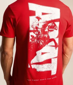Tops|Graphic T-Shirts | Ariat Silo Charge T-Shirt Redline