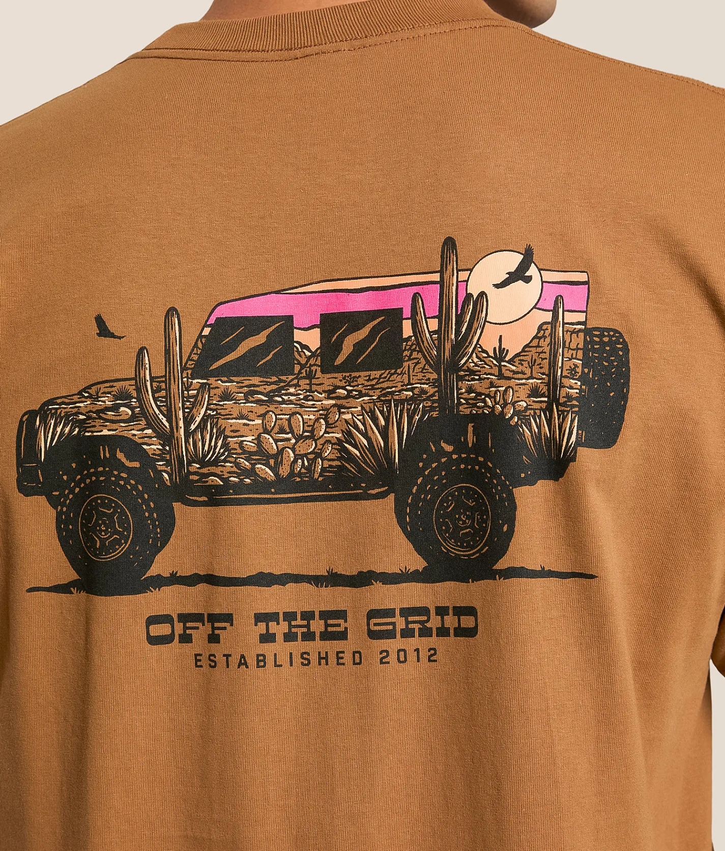 Off The Grid Silo T-Shirt Brown Sugar Outlet