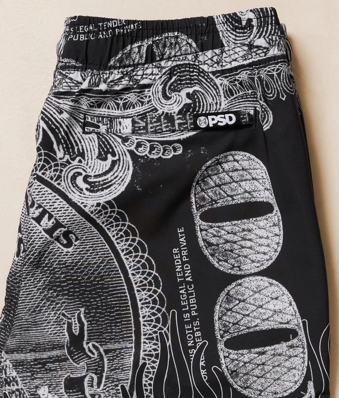 PSD Silver Bands Stretch Swim Trunks Multi Clearance