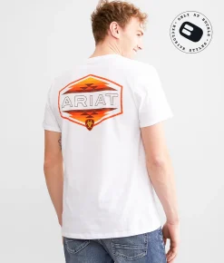 Graphic T-Shirts | Ariat Simple Hex T-Shirt White