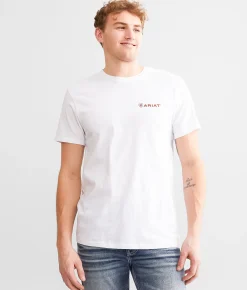 Graphic T-Shirts | Ariat Simple Hex T-Shirt White