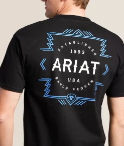 Ariat Simple Line Rancher T-Shirt Black Best
